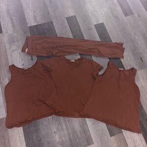 🥧Coyuchi Women's Rust Bundle
